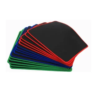 Economic Rubber Gaming Mouse Pad Custom Black Mouse Pads