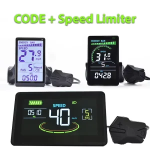 Electric Bicycle Computer with Code and Kill Switch for Road Bike Ebike Cycling Odometer