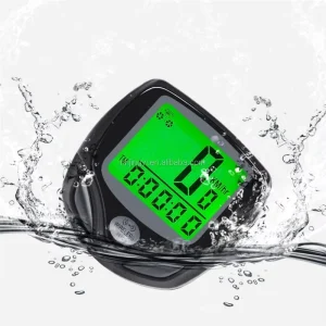 Electric Bike Computer Digital Multifunction Odometer Speedometer with Wired Screen Display