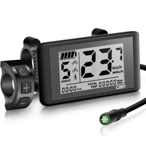 Electric Bike LED Display C961 for BBS01B BBS02B Bicycle Computer UART Conversion Kit
