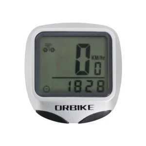 Electronic Bicycle Speedometer Computer Waterproof with LCD Display
