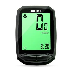 Electronic Bike Computer Wireless Multifunction Waterproof Bike Odometer and Speedometer