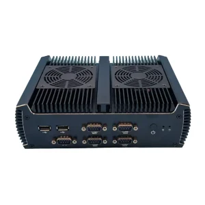 Embedded Dual Network 6 COM 12 Generation High Performance Aluminum Alloy Dual Fan Industrial Host
