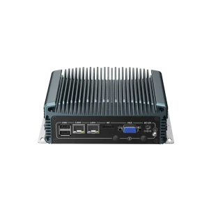 Embedded Fanless Industrial PC 2 LAN USB Ports HD VGA Display 2 COM Ports 16GB RAM 256GB SSD M.2 N150 Processor Linux Server