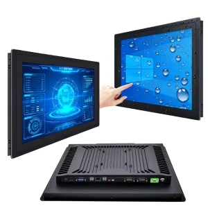 Embedded Industrial HMI Touchscreen Monitor Android RK3588 19 21.5 23.6 Inch for CNC & IIoT Applications Fanless Industrial