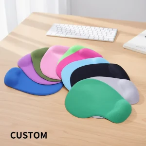 Ergonomic Neoprene Silicone Gel Custom Gaming Mouse Pad with Custom Logo Durable & Non 3D Anime Design