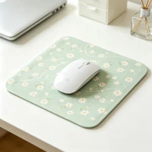 Ergonomic Waterproof Custom PVC Mousepad Desktop Pad for Telemarketing Desk