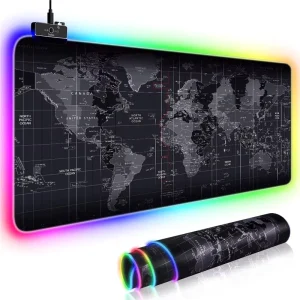 Esports High Quality Waterproof RGB Lighting Gaming Mouse Pad 800*300*30MM Customizable Cartoons and Sizes