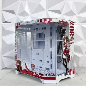 Evangelion Asuka DIY Cartoon Anime Character Case M Atx Support 360 Water Cooling Sea View Room Customized Cartoon Computer Case