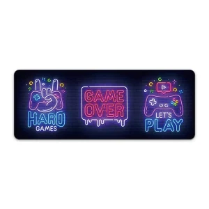 Extended Cartoon Gaming Mouse Pad Large 35.4×15.7 Inch Non-Slip Durable Rubber Mouse Mat Customizable Size and Shape