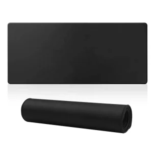 Extended Non-Slip Natural Rubber Gaming Mouse Pad with Wrist Rest Cartoon Design Customizable Size and Thickness
