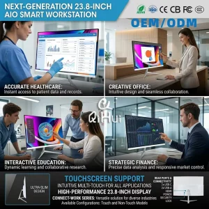 Factory 19″21.5″23.6 ” Touch Medical AIO Computer All in One PC for Clinic and Healthcare System OEM