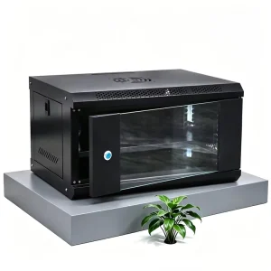Factory 4U 6U 9U 12U 15U Network Cabinet Wall Mount Steel Server Rack 19 Inch 6U Indoor