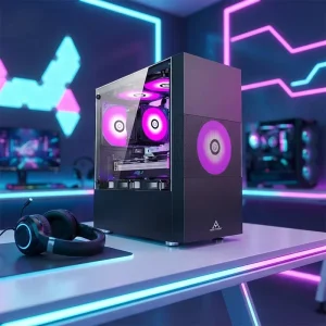 Factory ATX Gaming Computer Case I9 13900K 64GB DDR5 SSD RTX 4090 Customization White Black LCD