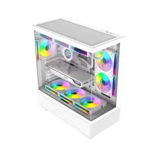 Factory ATX Gaming PC Case RGB Mid Tower