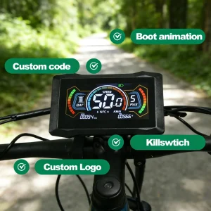 Factory Bulk E Bike Display with Speed Readout for Bikes with Precision Speed Mileage Bicycle Computer Sturdy Riding Accessories
