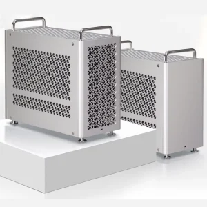 Factory Custom Aluminum Extrusion Sheet Fabrication Mid Tower Mini PC Enclosure Industrial Computer Case Stock Custom Design