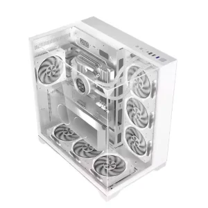 Factory Custom Gaming Cpu PC Case Full Tower ATX White Gamer Cabinet PC Cases USB3.0 Cable Metal Mesh ATX Desktop Computer Case