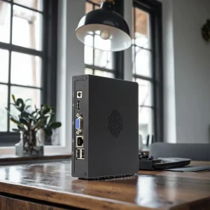 Factory Custom Intel Celeron N5095 4K Computadora NUC Portable Micro Mini Desktop Computer Mini PC Case