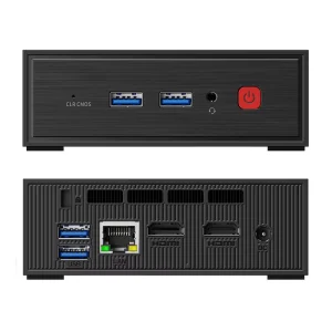 Factory Custom Intel N100/N150 Quad Core Micro NUC Mini PC Portable Compact Business Desktop Dual HDMI WiFi6 NAS Server