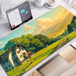 Factory Custom Large Gaming Mouse Pad with Durable Stitched Edges Non Slip Rubber Desk Mat Keyboard Pad Cute Mousepad