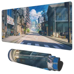 Factory Custom Large Size Cartoon Game Mouse Pad Natural Rubber Material Heat Transfer Printing Stock High end Gift