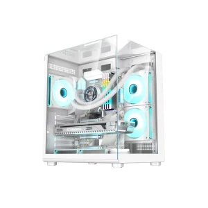 Factory Custom MATX Mid Tower Gaming PC Case USB 3.0 Tempered Glass