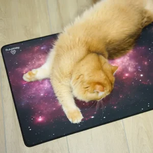 Factory Custom Print Black Keyboard Desk Gaming Mouse Pads Logo Polyester Fabric Desk Mat Sublimation Mouse Pad Custom Logo