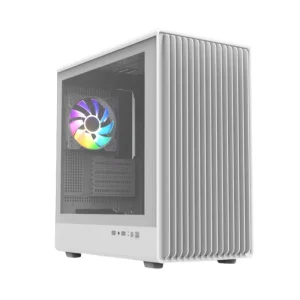 Factory Customizable Mid Tower MicroATX Computer Case for Gaming Office Use Side Panel Window Top Cover Support 360mm