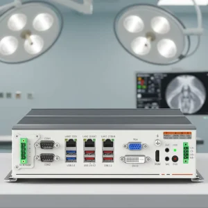 Factory Direct Embedded Fanless Industrial PC 9-36V Wide DC Input DIN Rail Rugged Computer