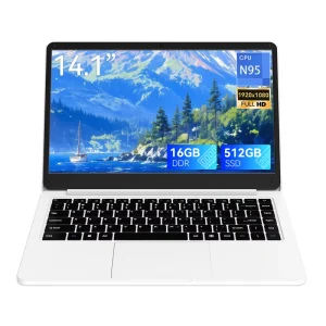 Factory Direct Intel Laptop 14.1″ Business Office English Keyboard Windows 11 256GB SSD IPS Quad Core 1.7GHz