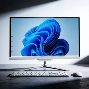 Factory Direct Intel i5-6400 4GB 120GB SSD 24 Inch All-in-One Desktop Gaming Computer for Business or Home Use