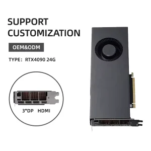 Factory Direct RTX 4090D 24GB GDDR6X PCIe 5.0 Fan GPU Graphics Card, 450W, for Desktop