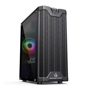 Factory Direct Sale LED RGB Aluminum Alloy Mid Tower Gaming Computer Case USB3.0 Supports ATX MATX ITX Motherboards 6 Slot