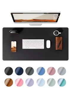 Factory Direct Sales Waterproof Leather Rubber Gaming Mouse Pad Stitched Edges Custom Thickness (2 5mm) Size for Office