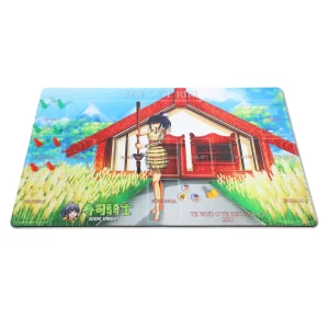 Factory Direct Sublimation Playmat Custom Full Color Printing Smooth Cloth Surface Gaming Mouse Pad for Office Desk