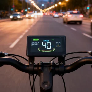 Factory Electric Scooter Display with Speed and Mileage Display