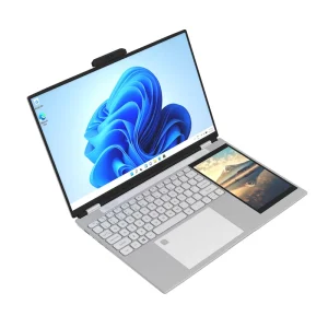 Factory I5 I7 I9 N100 Brand Laptops Dual Screen Win 11 5G Wifi Backlit Keyboard Business Laptop