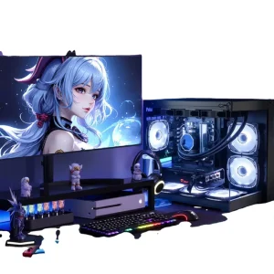 Factory I9 High Gaming Desktop Computer with Wired Keyboard Home Computers Set Assembled RTX3070 3080 4070 4080 4090 Gamier PC
