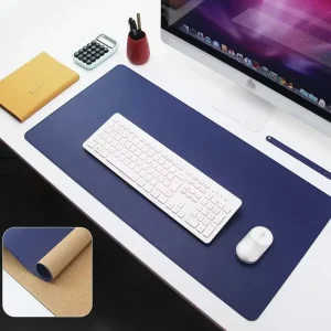 Factory Manufacture Customized Cartoon Gaming Waterproof Rectangular Mouse Pad PVC+Cork Material 2mm Thickness Stock Available