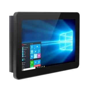 Factory OEM 10.1 Inch Full HD LCD Embedded Industrial Computer Capacitive Touch Screen IP68 Waterproof Windows 10 All-in-One