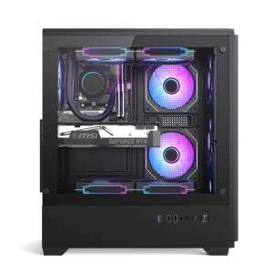 Factory OEM Full Tower Gaming Computer Case E ATX Mesh and Glass Chassis Support 360mm Water Cooling 7 Fans