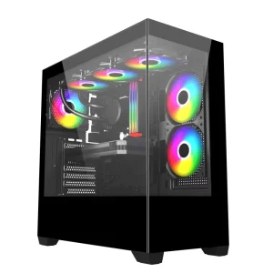 Factory OEM ODM EATX/ATX/MATX Mid Tower PC Gaming Case with Fans