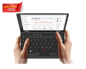 Factory Price 7 Inch Mini 32GB RAM Touch Screen Intel N100 Quad Core Home Portable Notebook NEW Business Laptop English Dual Fan