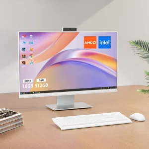 Factory Price AIO 23.8 Inch Computer I7 1360P DDR4 16GB 32GB 1TB 2TB SSD All in One PC Monoblock Desktop Computer