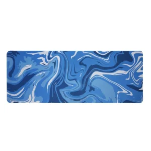 Factory Price Fluid Pattern XXL Large Gaming Mouse Pad Scratch Proof Non Slip Base with Stitched Edge Stock