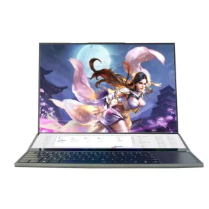 Factory Price Gaming and Business Laptop with 16+14 Inch Dual Display Intel I7 DDR4 Keyboard New Condition Portable Monitor