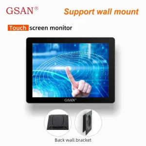 Factory Price High Definition Waterproof Touch Monitor 1024*768 Capacitive Touch Screen Pos System Monitor