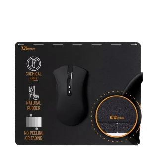 Factory Price Mouse Pad High Quality Gaming Mouse Pad Black Color and Blue Color Mouse Pad OEM Available