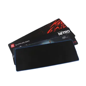 Factory Priced Custom Logo Cartoon Gaming Mouse Pad Non Slip Rubber Base Stitched Edge Fabric Water Resistant Stock
